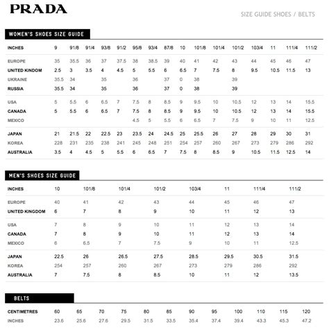 prada pants size conversion|Prada waist size chart.